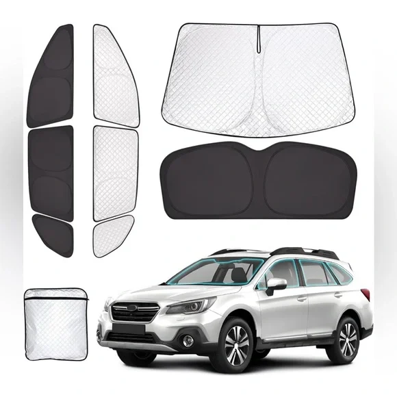 Car🚙Window Custom Sun☀️Shades Outback 2020-2024 Full Set for Total Blackout - Picture 9 of 10